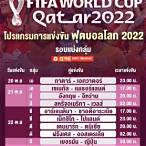 ถ่ายทอดฟุตบอลวันนี้ ช่องไหน